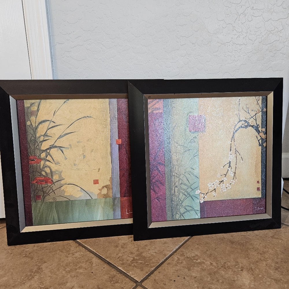 Spring Chorus and Dancing in the Wind by Don Li-Legger 19x19